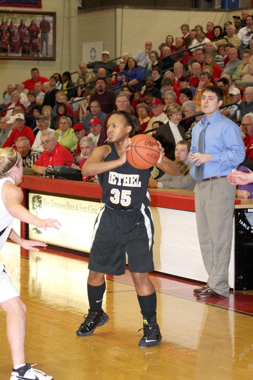 Tristan Johnson scored 22 in the loss to #1 Union University.